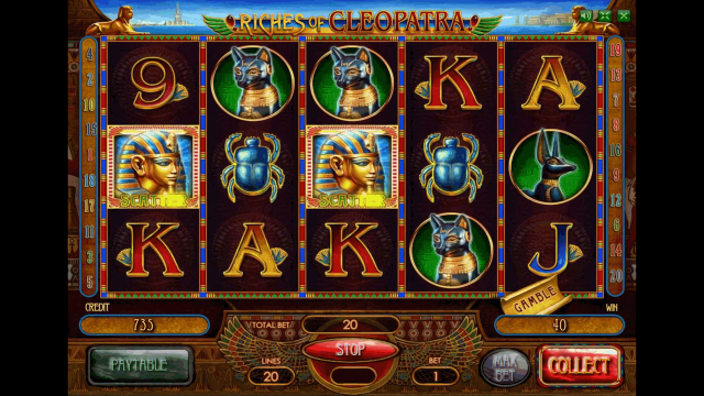 Характеристики слота Riches Of Cleopatra 8