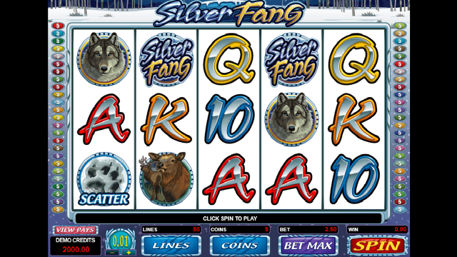 Бонусная игра Silver Fang 1