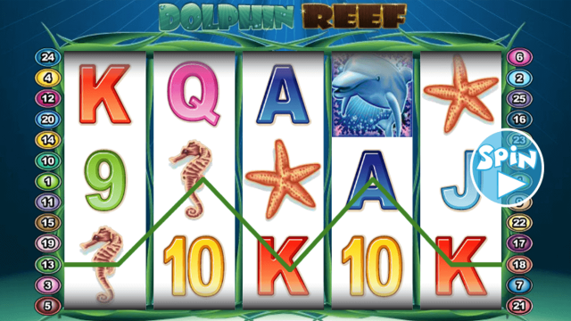 Характеристики слота Dolphin Reef 10