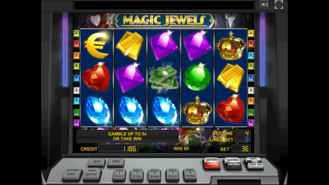 Характеристики слота Magic Jewels 5